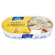 Konserwy i dania rybne - Łosoś Filety z makreli w oleju 170 g Ustka - miniaturka - grafika 1