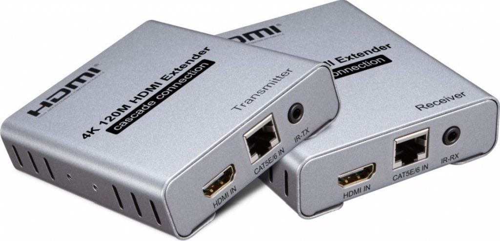 PremiumCord PremiumCord 4K HDMI kaskádovací extender na 120m přes Cat5/6, bez zpoždění