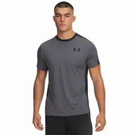 Koszulki sportowe męskie - Koszulka męska Under Armour Hg Wordmark Ss Rozmiar: XL / Kolor: czarny - miniaturka - grafika 1