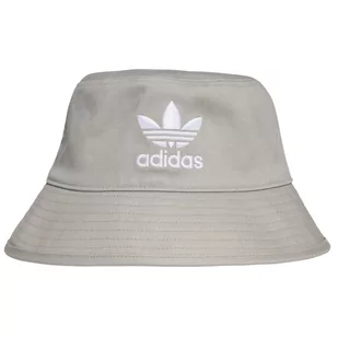adidas Adicolor Trefoil Bucket Hat GN4905, Kobieta/Mężczyzna, Czapka, Szary - Czapki męskie - miniaturka - grafika 1