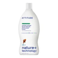 Płyny do naczyń - Attitude Płyn do mycia naczyń, Zielone Jabłuszko i Bazylia (Green Apple i Basil) 700 ml - środek do zmywania - miniaturka - grafika 1