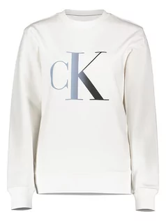 Bluzy męskie - Calvin Klein Bluza w kolorze białym - grafika 1