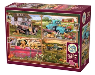 Puzzle, Pieskie życie, 2000 el. - Puzzle - miniaturka - grafika 1