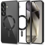 Etui i futerały do telefonów - Etui TECH-PROTECT MagFlex MagSafe do Samsung Galaxy S25+ Czarny - miniaturka - grafika 1