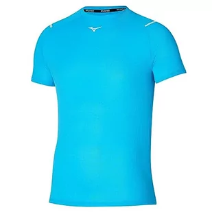 Mizuno Koszulka męska Dryaeroflow, Ocean Hawajski, XXL - Koszulki męskie - miniaturka - grafika 1