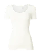 Koszulki i topy damskie - T-shirt o kroju personal fit z mieszanki bawełny i elastanu - miniaturka - grafika 1