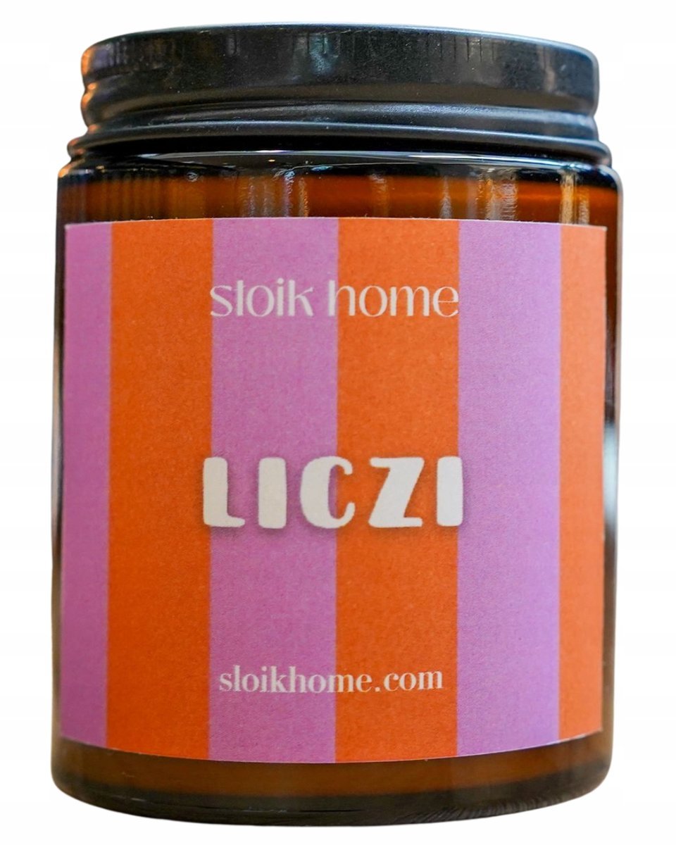 Świeca Sojowa Liczi – Zapachowa 150 Ml Słoik Home