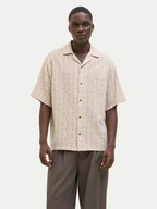 Koszule męskie - Jack&Jones Koszula Bluvincent 12273289 Beżowy Relaxed Fit - miniaturka - grafika 1