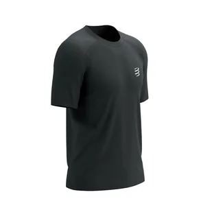 COMPRESSPORT Koszulka biegowa PERFORMANCE SS T-SHIRT black - Koszulki sportowe męskie - miniaturka - grafika 1