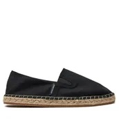 Espadryle męskie - Espadryle Jack&Jones Jfwregent 12257223 Czarny - miniaturka - grafika 1