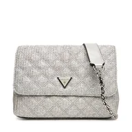 Torebki damskie - Torebka Guess Giully II HWQM96 73200 Srebrny - miniaturka - grafika 1