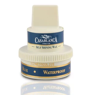 Casablanca Krem Pasta woskowa butów granat 50 ml - Środki do obuwia i ubrań - miniaturka - grafika 1
