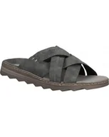 Klapki i japonki męskie - KLAPKI RIEKER - 600108-09 SZARY - Rieker - miniaturka - grafika 1