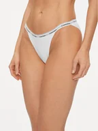 Majtki damskie - Calvin Klein Underwear Figi klasyczne 000QD5215E Biały - miniaturka - grafika 1