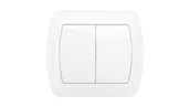 Wyłączniki światła i elektryczne - Kontakt Simon Wyłącznik ścienny Akord świecznikowy z podśw. AW5L/11 biały - miniaturka - grafika 1
