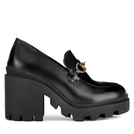 Mokasyny damskie - Mokasyny Badura MOANA-01W1-001 Czarny - miniaturka - grafika 1