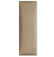 Meble modułowe i akcesoria - Panel ścienny 90 x 30 cm tapicerowany 3D Wezgłowie w kolorze beżowo-brązowym - miniaturka - grafika 1