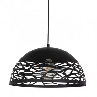 Italux Lampa wisząca Armand 1 x 60 W E27 black MDM-3025/1L BK - Lampy sufitowe - miniaturka - grafika 1