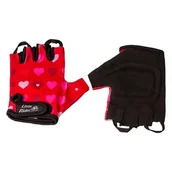 Rękawiczki rowerowe - Rękawiczki rowerowe LITTLE RIDER Hearts 94145 (rozmiar XS) - miniaturka - grafika 1