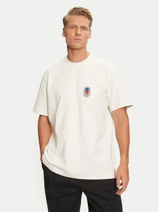 adidas T-Shirt OLPC IX6754 Écru Regular Fit - Koszulki męskie - miniaturka - grafika 1