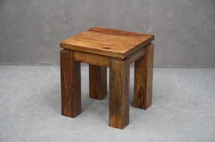 Stolik Hoker Metro Life #166 Palisander Lakierowany 40X40X45 Cm B 1581 - Ławy i stoliki kawowe - miniaturka - grafika 1