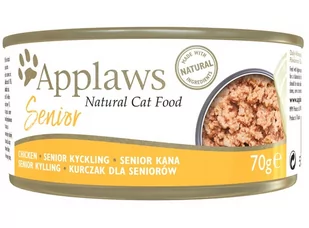 Applaws puszka dla kota Senior kurczak 70g - Mokra karma dla kotów - miniaturka - grafika 1