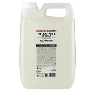 STAPIZ BASIC SALON Szampon kokosowy do włosów 5000 ml - Szampony do włosów STAPIZ BASIC SALON Szampon kokosowy do włosów 5000 ml - Szampony do włosów - miniaturka - grafika 1