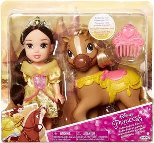 Disney Princess mini lalka i kucyk (wysyłka losowa) - Lalki dla dziewczynek - miniaturka - grafika 1