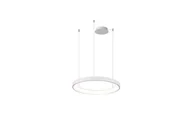 Lampy sufitowe - Wisząca lampa Agnes AZ5018 LED 48W stylowa koło biała - miniaturka - grafika 1