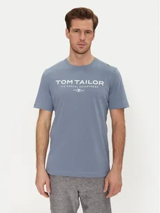Tom Tailor T-Shirt 1045773 Niebieski Regular Fit - Koszulki męskie - miniaturka - grafika 1