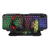 Zestawy myszka + klawiatura - Zestaw XTRIKE ME CMX-415 Czarny - miniaturka - grafika 1