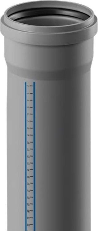 Magnaplast Rura kanalizacji wewnętrznej PP 110/750 HTEM szara