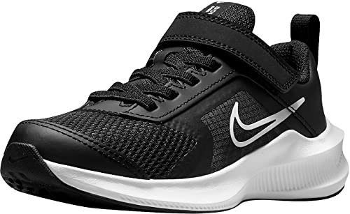 Nike Unisex Downshifter 11 dziecięce buty gimnastyczne, wielo - czarny biały - 31 EU