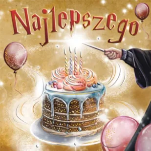 Henry Karnet KW Urodziny Magiczny tort - Kartki okolicznościowe i zaproszenia - miniaturka - grafika 1
