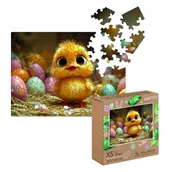 Układanki dla dzieci - Puzzle Celebrating 50 elementów Easter Chick - Wielkanocny Kurczaczek - miniaturka - grafika 1