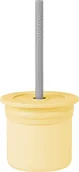Miseczki i talerzyki dla dzieci - MINIKOIOI MINIKOIOI mini cup SIP+SNACK 2in1, 6m+, Mellow Yellow/Powder Grey, 101260006 - miniaturka - grafika 1