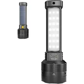 Latarki - Latarka zasilana energią słoneczną Przenośna latarka awaryjna LED Wielofunkcyjna latarka wodoodporna - miniaturka - grafika 1