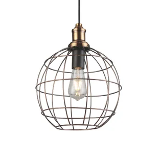 Lampa wisząca VIELA E27 - złoty - Lampy sufitowe - miniaturka - grafika 1
