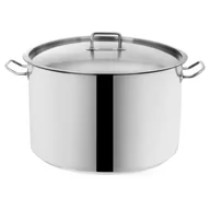 Garnki - Orion Garnek stalowy gastronomiczny z pokrywą 40cm 30L 113183 - miniaturka - grafika 1