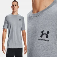 Koszulki męskie - T-SHIRT MĘSKI UNDER ARMOUR KOSZULKA MĘSKA SPORTOWA BASIC - miniaturka - grafika 1