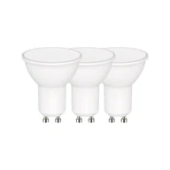 Żarówki LED - EMOS zq8340.3 A +, żarówka Classic MR16 LED, ciepła biel, 3 sztuk, szkło,,,,, 4,5 W, GU10, przezroczysty, 18 x 5,6 cm ZQ8340.3 - miniaturka - grafika 1