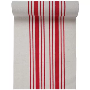 SANTEX Bieżnik "Paski, czerwony", SANTEX, 300 x 30 cm SX5706-7 - Gadżety dla niej i dla niego - miniaturka - grafika 1
