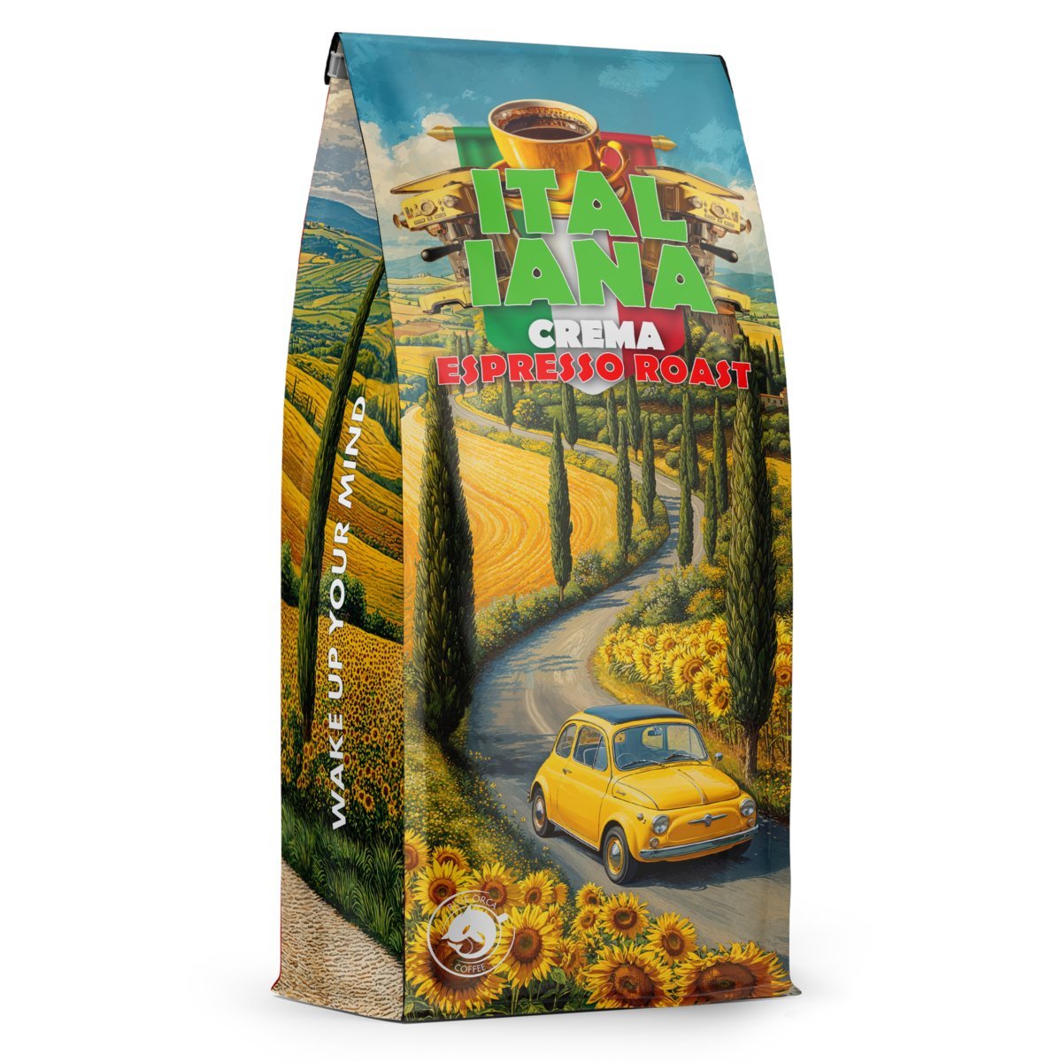 Kawa ziarnista 1kg Italiana Crema blend Blue Orca Coffee