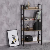 Szafy i regały magazynowe - Regał GD-314 OAK Denny, 4 półki, 60 x 27,5 x 125,5 cm - miniaturka - grafika 1