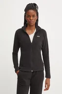 Bluzy damskie - Helly Hansen bluza sportowa Daybreaker kolor czarny gładka 51599 - miniaturka - grafika 1