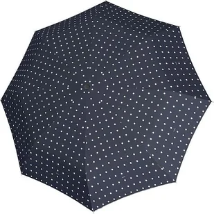 Parasolka Knirps T.200 w groszki granatowa - Parasole - miniaturka - grafika 1