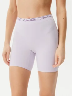 Calvin Klein Underwear Szorty sportowe LV00QF8324 Fioletowy - Spodenki damskie - miniaturka - grafika 1