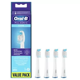 Oral-B  Końcówki do szczoteczki Pulsonic SR32-4 (4 szt.) - Końcówki do szczoteczek elektrycznych - miniaturka - grafika 1