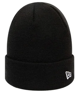 Czapka zimowa NEW ERA Essential Knit NE Czarna - Czapki damskie - miniaturka - grafika 1
