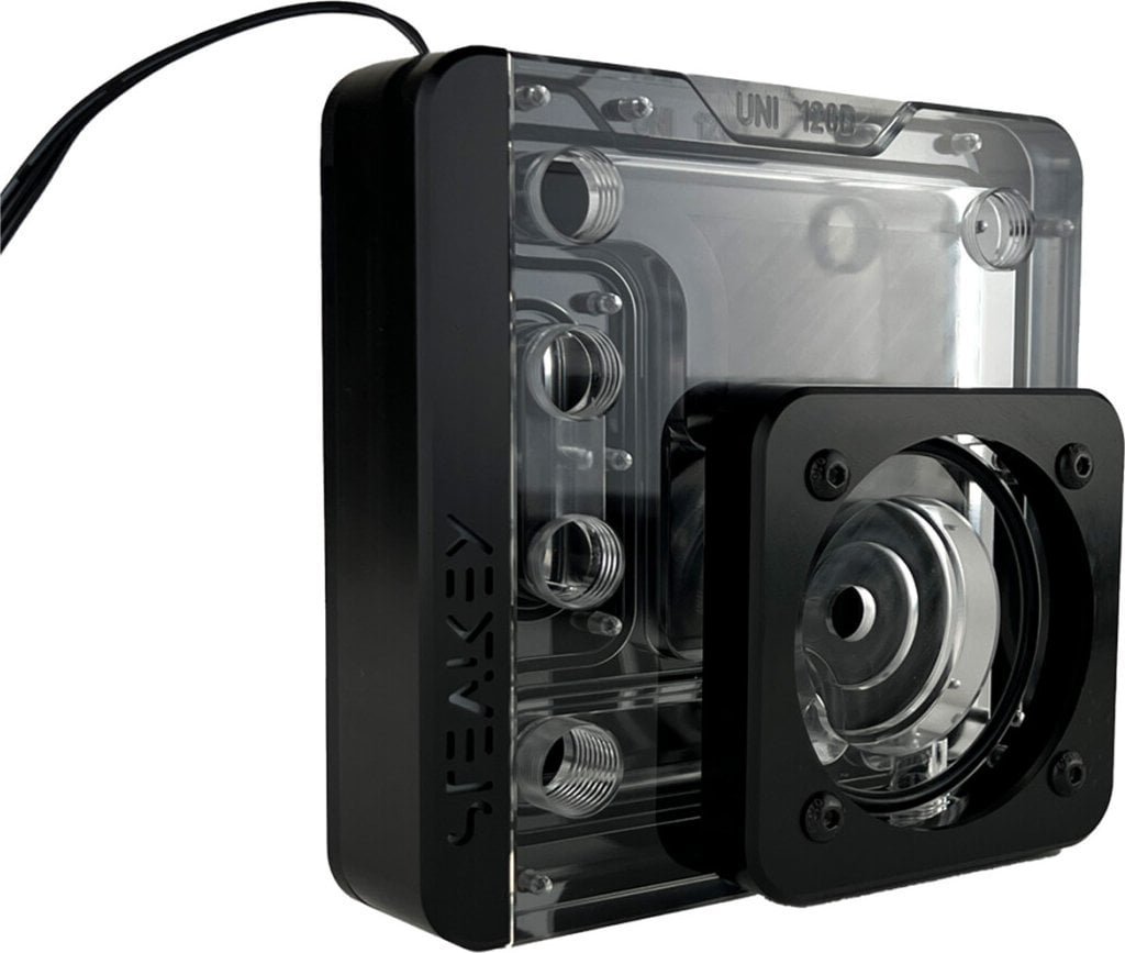 Stealkey Customs Stealkey Customs SK-UNI 120D Distroplate D-RGB - Black Edition SW10077